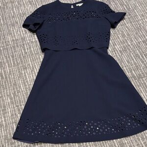Whistles Navy Blue Casual Dress